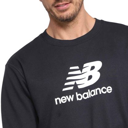 Moletom New Balance Essentials Basic Masculino MT31538B-BK