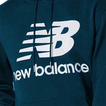 Moletom New Balance Essentials Stacked Masculino BMT03558ECL