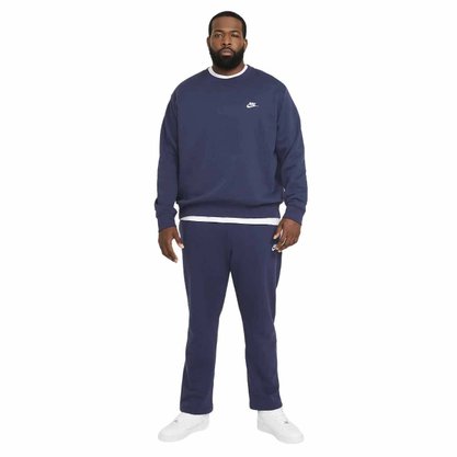 Moletom Nike Sportswear Club Crw BB Masculino BV2662-410