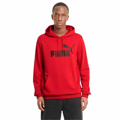 Moletom Puma Com Capuz Ess Big Logo Masculino 586688-11