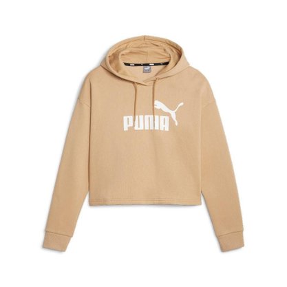 Moletom Puma Cropped Ess Logo Hoodie FL Feminino 586869-84