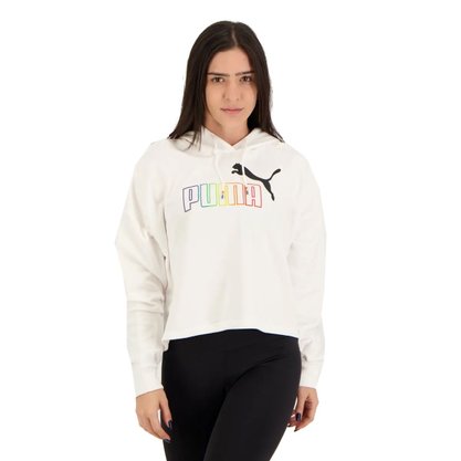 Moletom Puma Cropped Essentials Feminino 848429-02