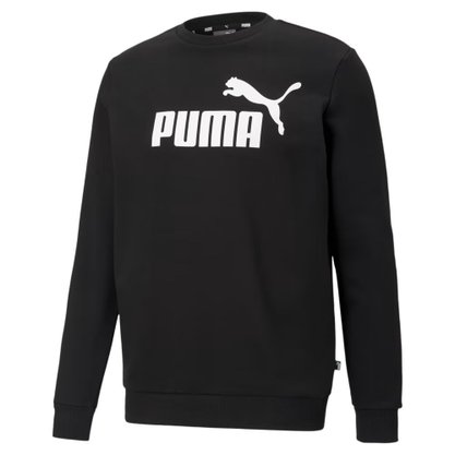 Moletom  Puma Ess  Big Logo Crew FL Masculino 586678-01