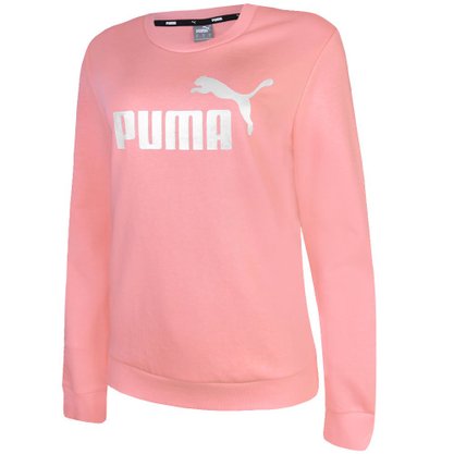 Moletom Puma Ess Metalic Logo Crew Feminino 586894-26