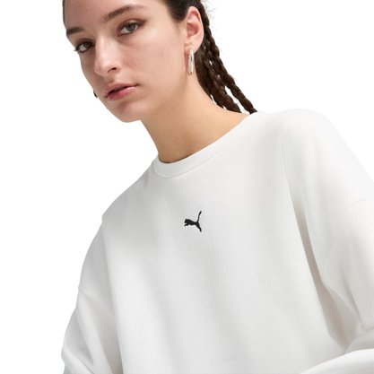 Moletom Puma Ess Oversized Crew Feminino 685400-02