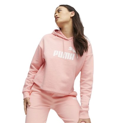 Moletom Puma Essentials Cropped Logo FL Feminino 586869-68