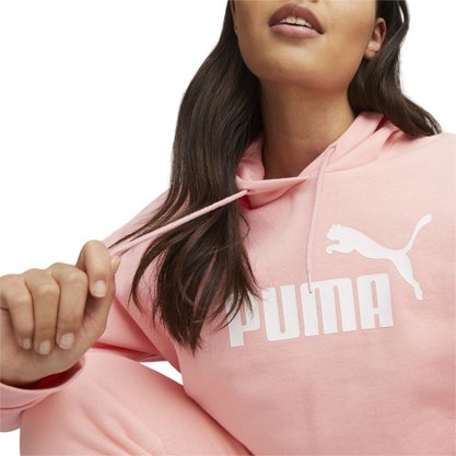 Moletom Puma Essentials Cropped Logo FL Feminino 586869-68