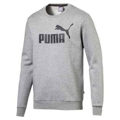 Moletom Puma Essentials Logo Crew Sweat Masculino 851747-03
