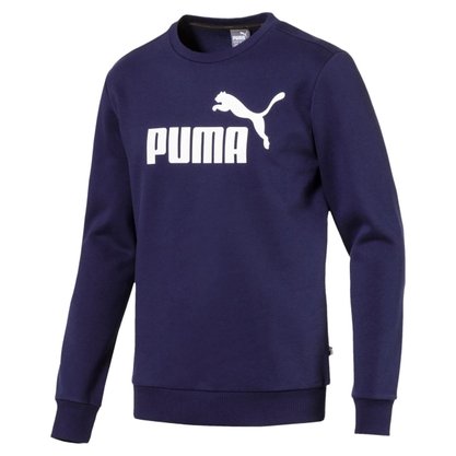 Moletom Puma Essentials Logo Crew Sweat Masculino 851747-06