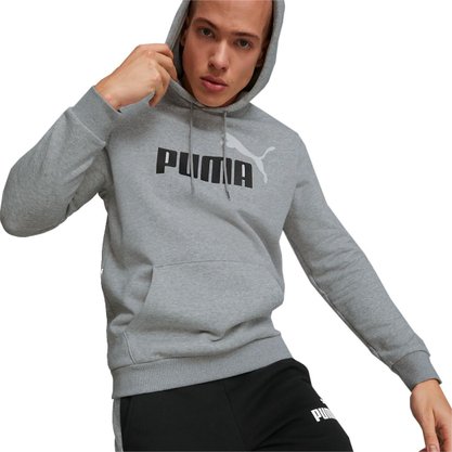 Moletom Puma Essentials Plus Big Logo Masculino 586764-03