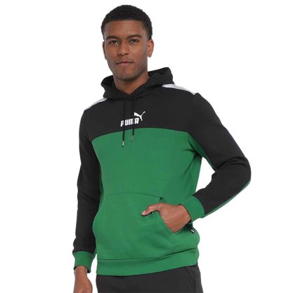 Moletom Puma Essentials Plus Block Masculino 849036-37