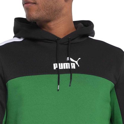 Moletom Puma Essentials Plus Block Masculino 849036-37