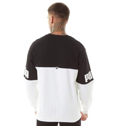 Moletom Puma Power Colorblock Masculina 849067-01