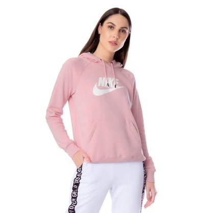 Moletom Nike Sportswear Essential Hoodie Feminino BV4126-632