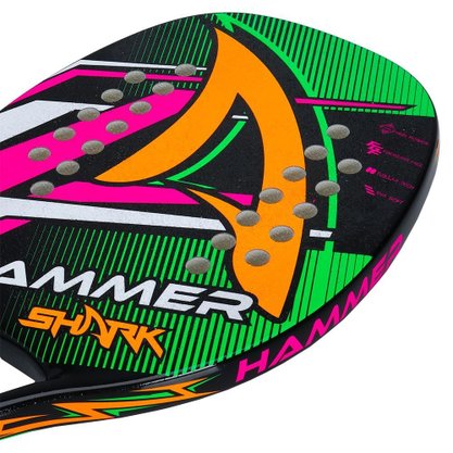 Raquete Beach Tennis Shark Hammer Unissex SHR058