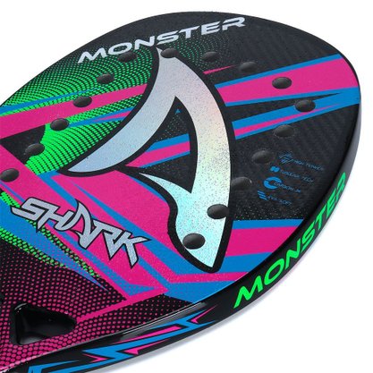 Raquete Beach Tennis Shark Monster 22 Unissex SHR051