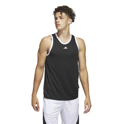 Regata Adidas Basketball 3 Stripes Masculina IC2457