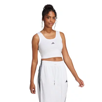 Regata Adidas Cropped Essentials Small Logo Feminina JD0545