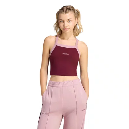 Regata Adidas Cropped Seasonal Essentials Feminino KV6872