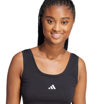 Regata Adidas Cropped Small Logo Feminina JE1321