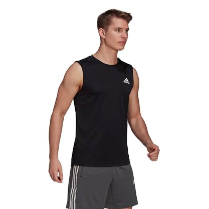 Regata Adidas Designed To Move 3-Stripes Masculino GM2130