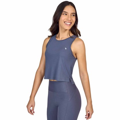 Regata Alto Giro Skin Fit Cropped Ess Feminina 2331605-C5655