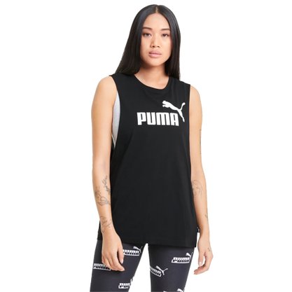 Regata Puma Cavada Essentials Logo Feminina 586864-01