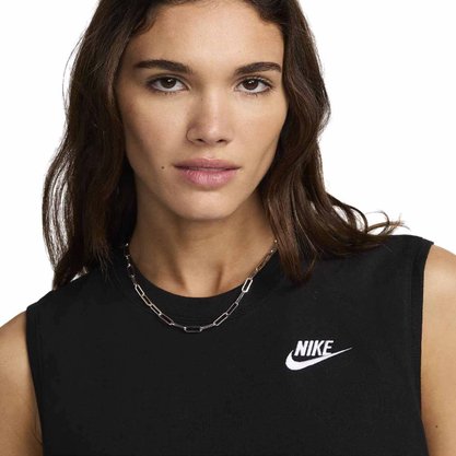 Regata Nike Cropped Sportswear Club Feminina FV5505-010