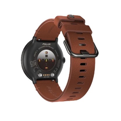 Relógio Polar Ignite 3 Titanium Couro Unissex 900110028