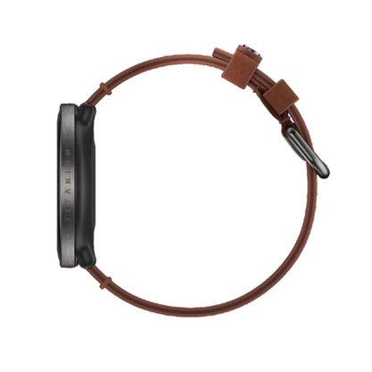 Relógio Polar Ignite 3 Titanium Couro Unissex 900110028