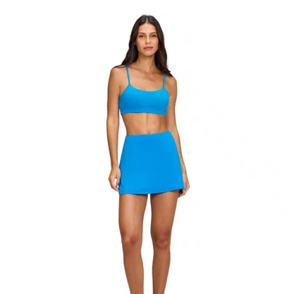 Saia Shorts Alto Giro Eterna Sobreposta Fem 2531030-C6049