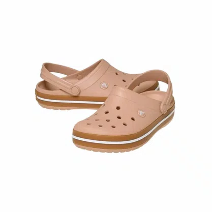Sandália Crocs Crocband Gum Clog Feminino 212756-684