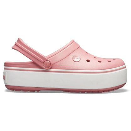 Sandália Crocs Crocband Platform Clog Feminina 205434-6PH