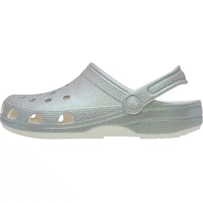 Sandália Crocs Iridescent Glitter Clog Unissex 211005-100