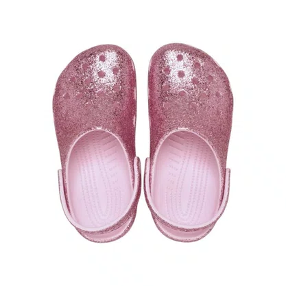 Sandália Inf Crocs Classic Chunky Glitter Clog T 211940-6ZW