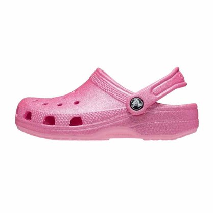Sandália Infantil Crocs Classic Glitter Clog 206992-6XE