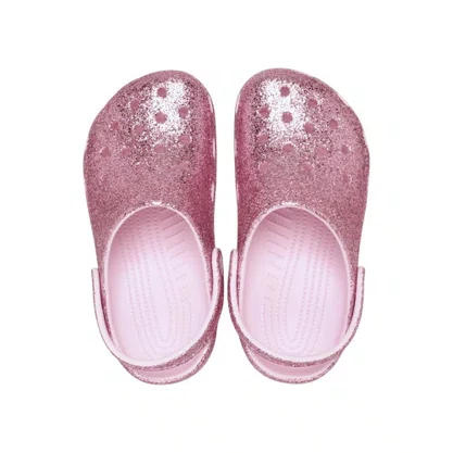 Sandália Juvenil Crocs Classic Chunky Glitter Cg K 211939-6ZW