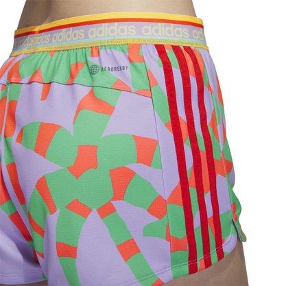 Short Adidas Farm Rio Pacer 3-Stripes Feminino HS1198