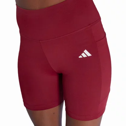 Shorts Adidas Básico Com Bolso Feminino KY0998