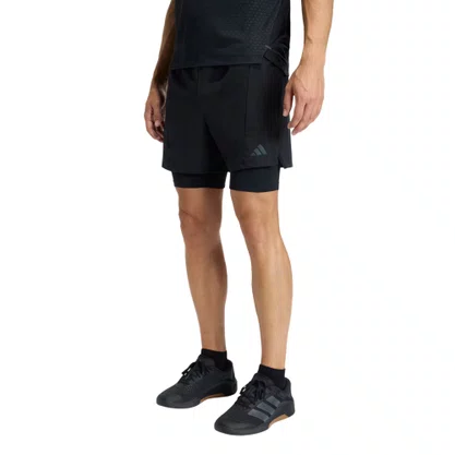 Shorts Adidas D4T Workout 2 Em 1 Masculino KF6431