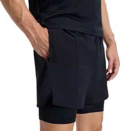 Shorts Adidas D4T Workout 2 Em 1 Masculino KF6431
