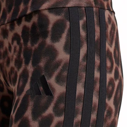 Shorts Adidas Essentials Leopard Print Biker Feminino JZ0201