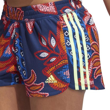 Shorts Adidas Farm Rio Pacer 3-Stripes Feminino HH8555