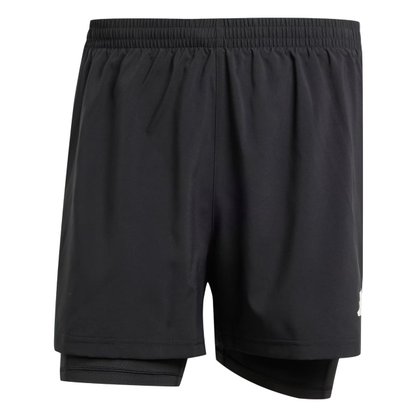 Shorts Adidas Own The Run 2 em 1 Masculino JM5400