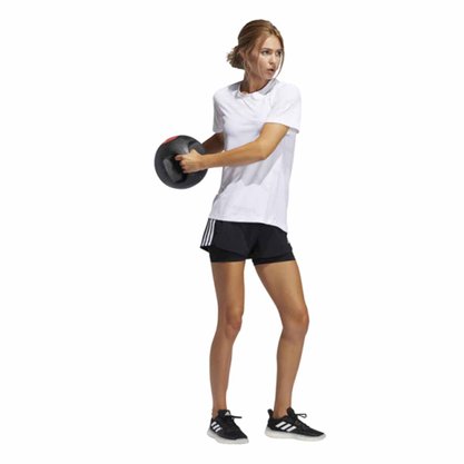 Shorts Adidas Pacer 3-Stripes 2 em 1 Feminino GL7686