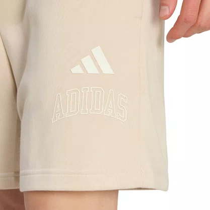 Shorts Adidas Seasonal Essentials Masculino KX9537 Bege/Branco