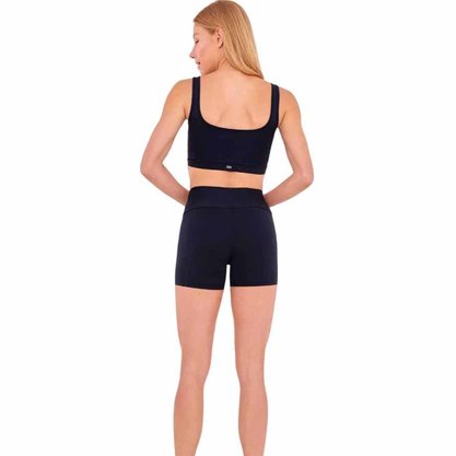 Shorts Alto Giro Hyper Liso Feminino 101004-C0049