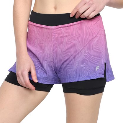 Short Fila Run Go To Mars Feminino F12R541009-1869