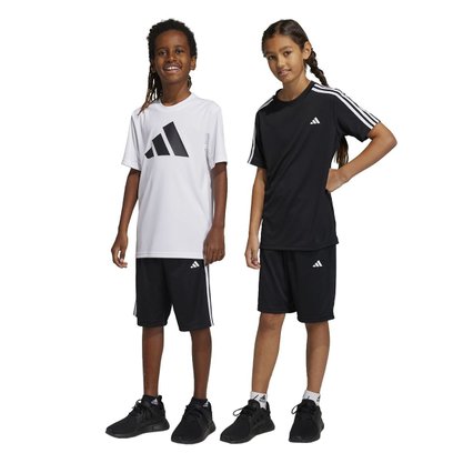 Shorts Infantil Adidas Train Essentials 3 Stripes HS1606