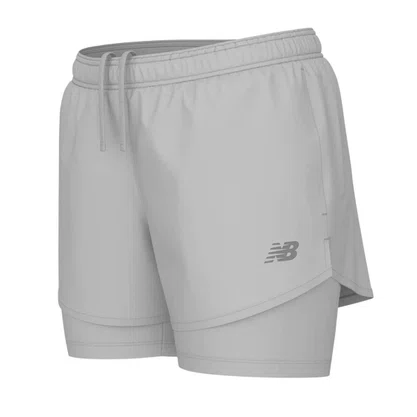 Shorts New Balance Sport Essentials 2 In 1 Fem WS41225B-GYM
